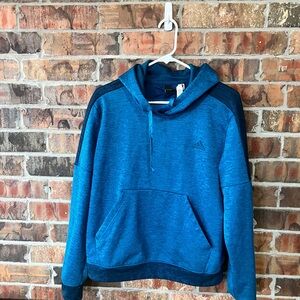 Adidas Teal Women’s Pullover Sweatshirt Hoodie Size:Large